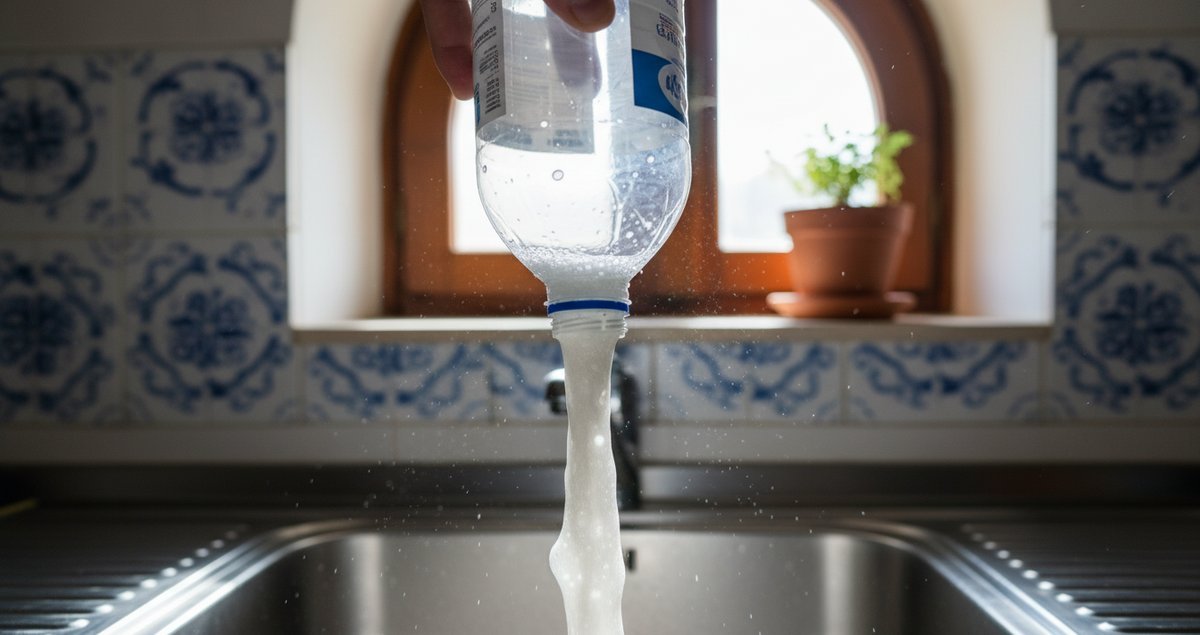 prodotto-casa-versato-scarico-flusso-ripristinato-idraulici-sbalorditi