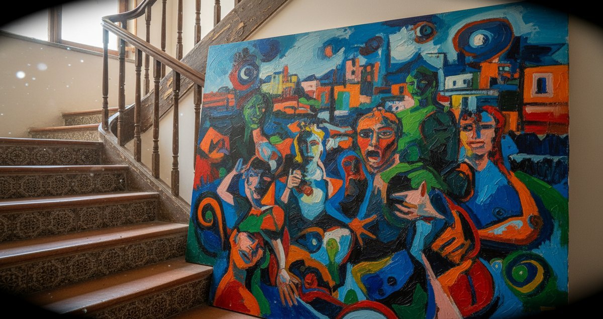 shock-painting-provincial-condominium-dipinto-guerra-vicini